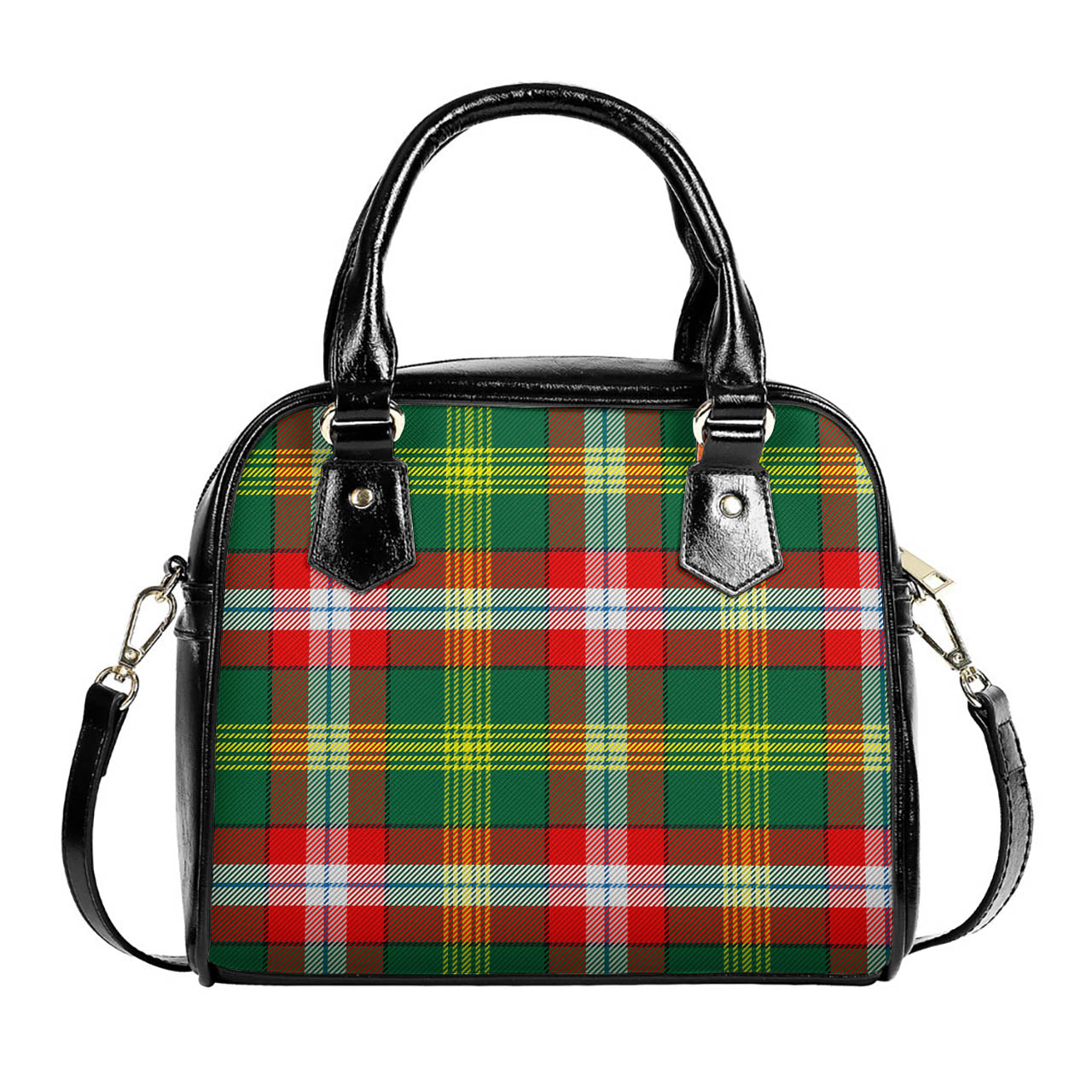 Northwest Territories Canada Tartan Shoulder Handbags One Size 6*25*22 cm - Tartanvibesclothing