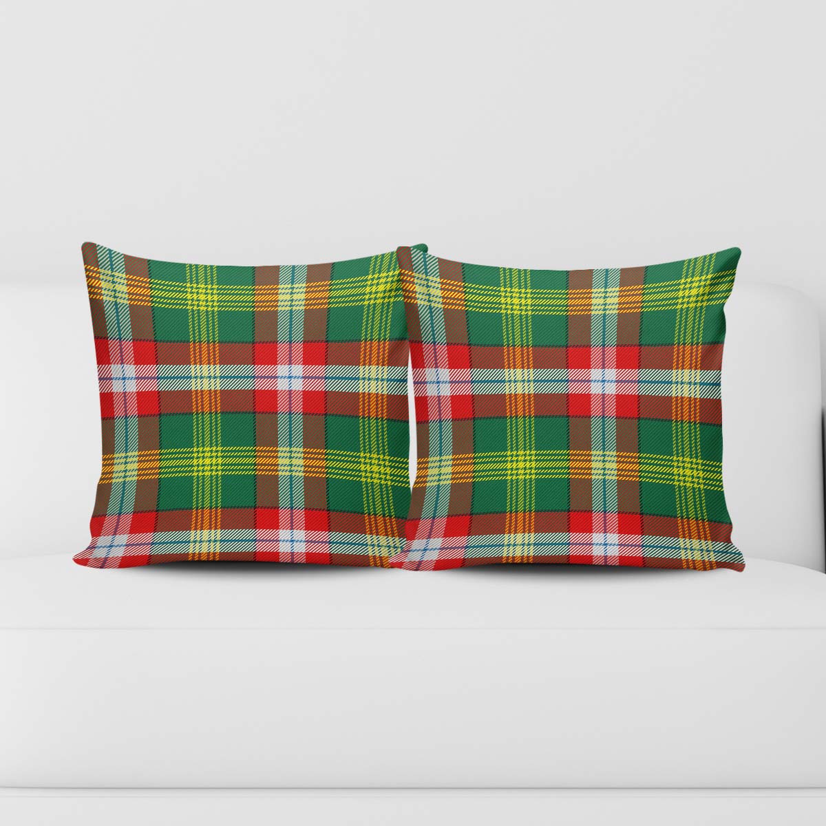 Northwest Territories Canada Tartan Pillow Cover Rectangle Pillow Cover 51*91cm - Tartan Vibes Clothing
