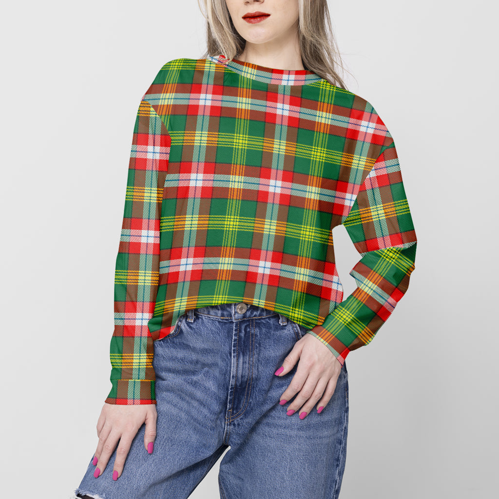 northwest-territories-canada-tartan-sweatshirt