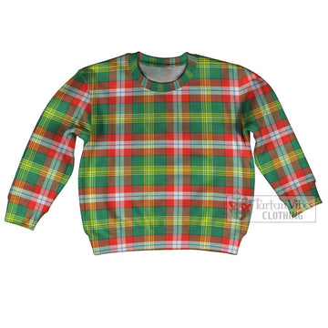 Northwest Territories Canada Tartan Kid Ugly Sweater