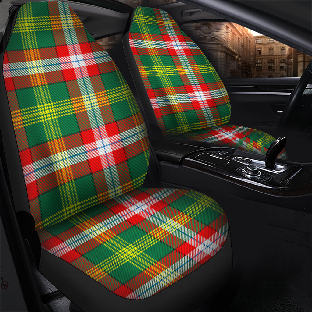 Northwest Territories Canada Tartan Car Seat Cover One Size - Tartanvibesclothing