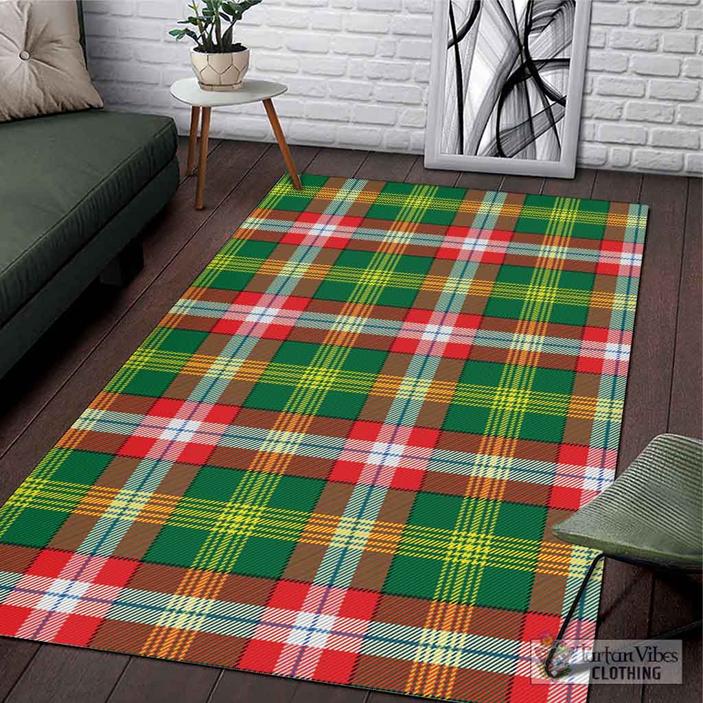 Northwest Territories Canada Tartan Area Rug L 59*86 inch (150x220 cm) - Tartan Vibes Clothing