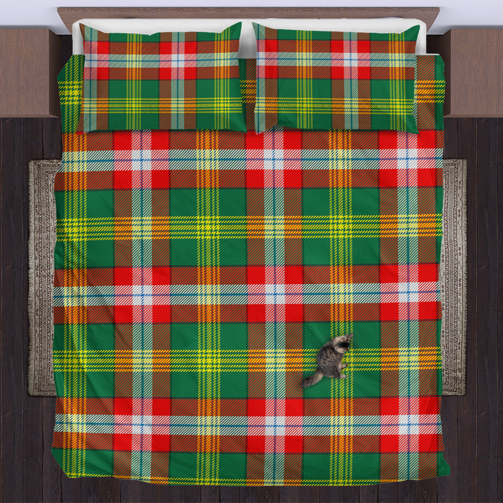 northwest-territories-canada-tartan-bedding-set