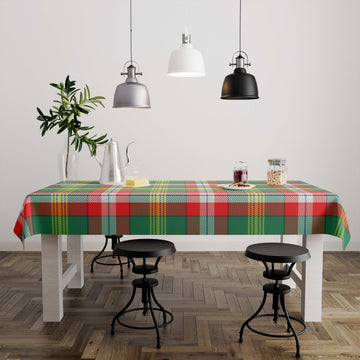Northwest Territories Canada Tartan Tablecloth