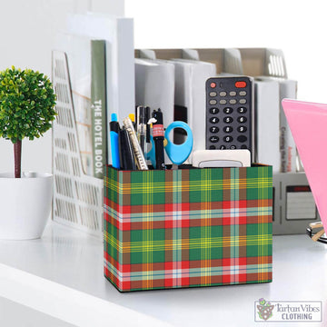 Northwest Territories Canada Tartan Pen Holder One Size 5.9"(L)*2.7"(W)*4.3"(H) - Tartan Vibes Clothing