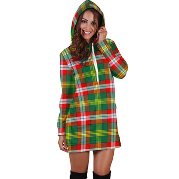 Northwest Territories Canada Tartan Hoodie Dress