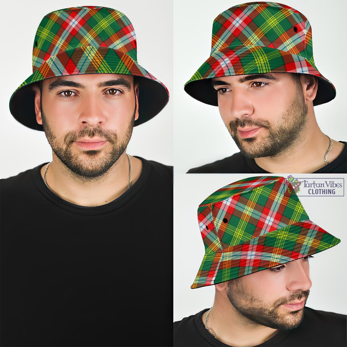 Northwest Territories Canada Tartan Bucket Hat - Tartan Vibes Clothing