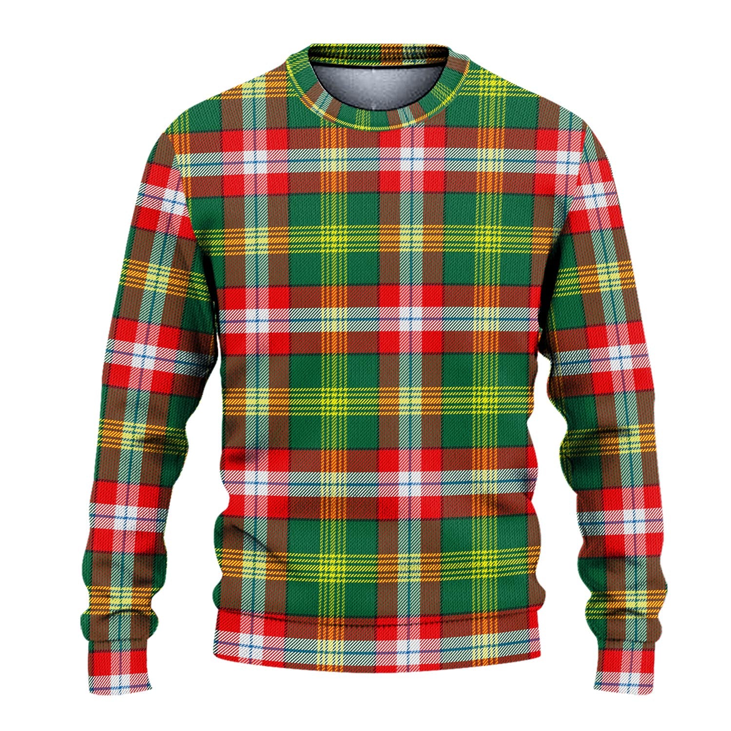 Northwest Territories Canada Tartan Knitted Sweater - Tartanvibesclothing