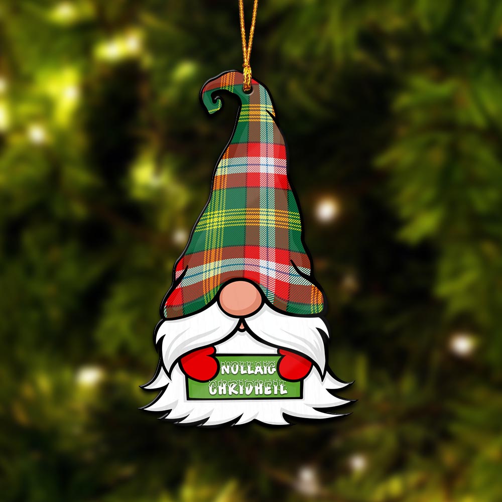 Northwest Territories Canada Gnome Christmas Ornament with His Tartan Christmas Hat - Tartanvibesclothing