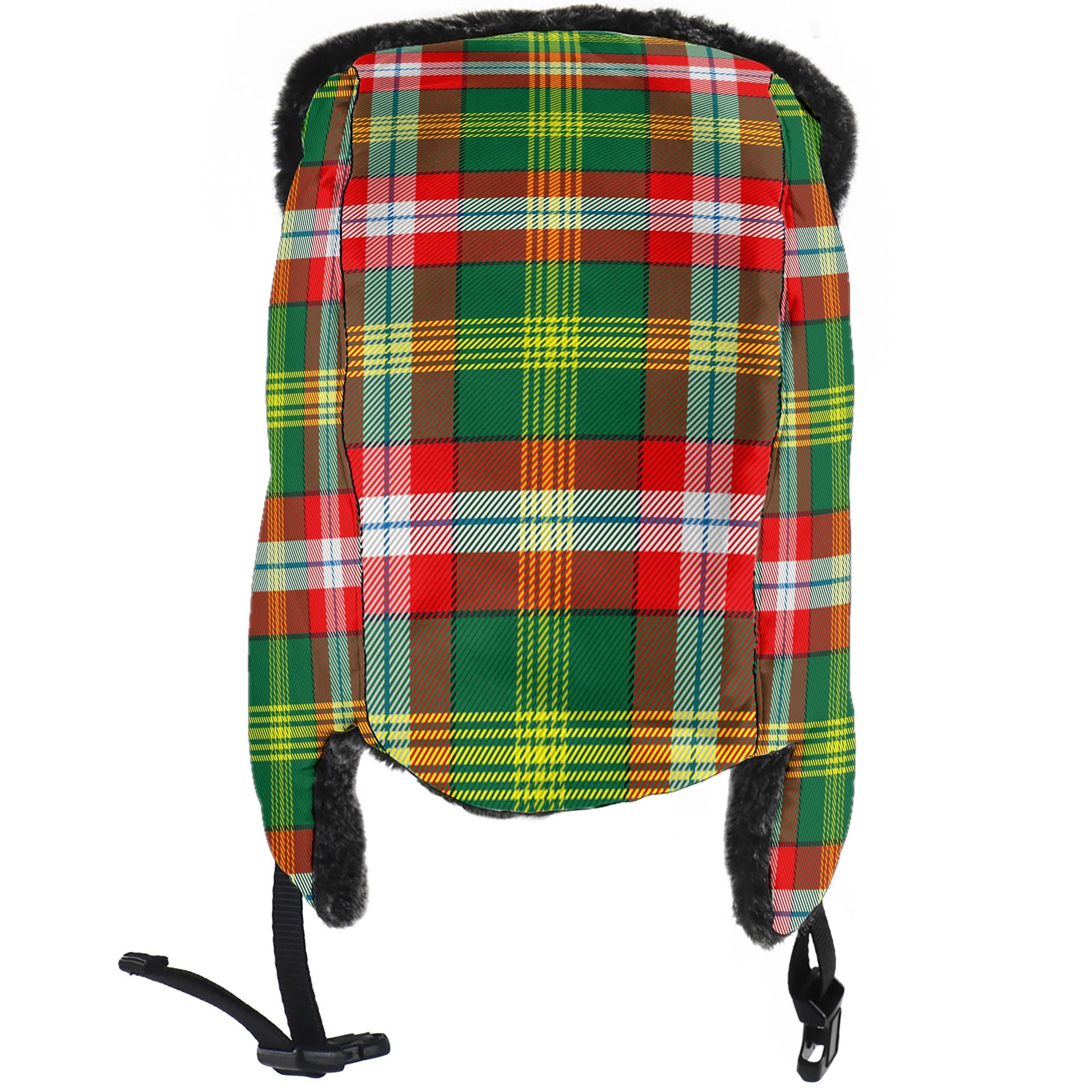 Northwest Territories Canada Tartan Winter Trapper Hat - Tartanvibesclothing