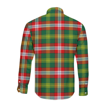 Northwest Territories Canada Tartan Long Sleeve Button Up Shirt