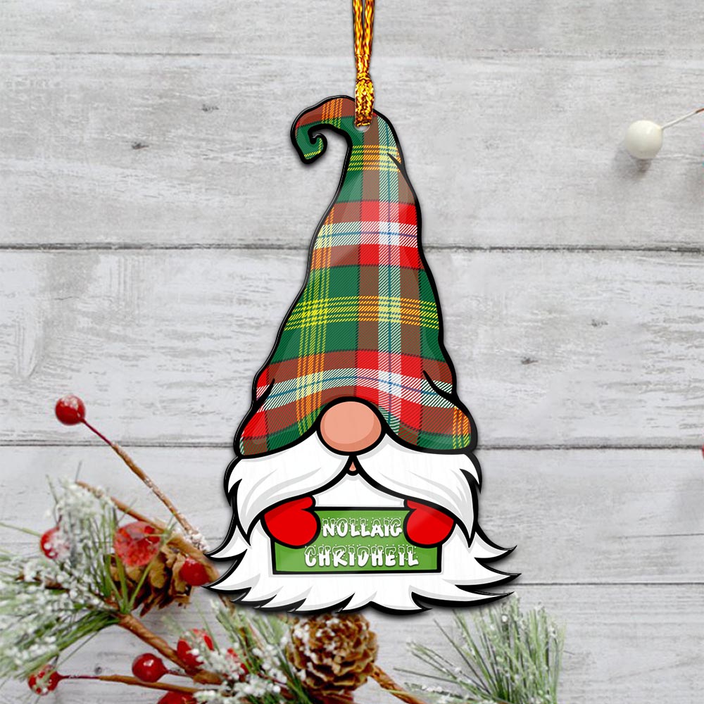 Northwest Territories Canada Gnome Christmas Ornament with His Tartan Christmas Hat - Tartanvibesclothing