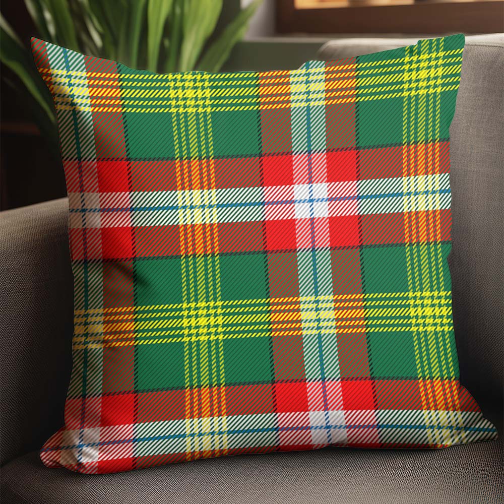 Northwest Territories Canada Tartan Pillow Cover - Tartan Vibes Clothing
