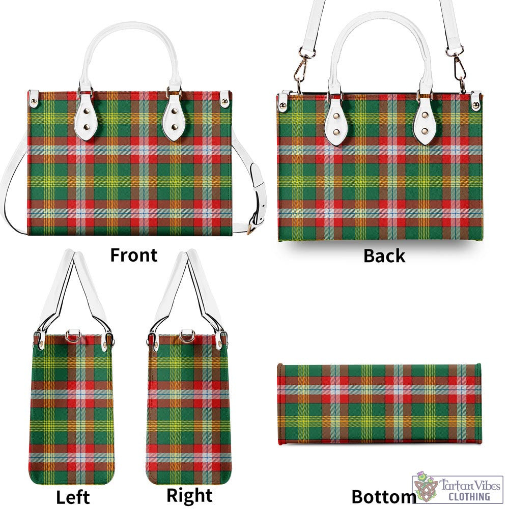 Tartan Vibes Clothing Northwest Territories Canada Tartan Luxury Leather Handbags