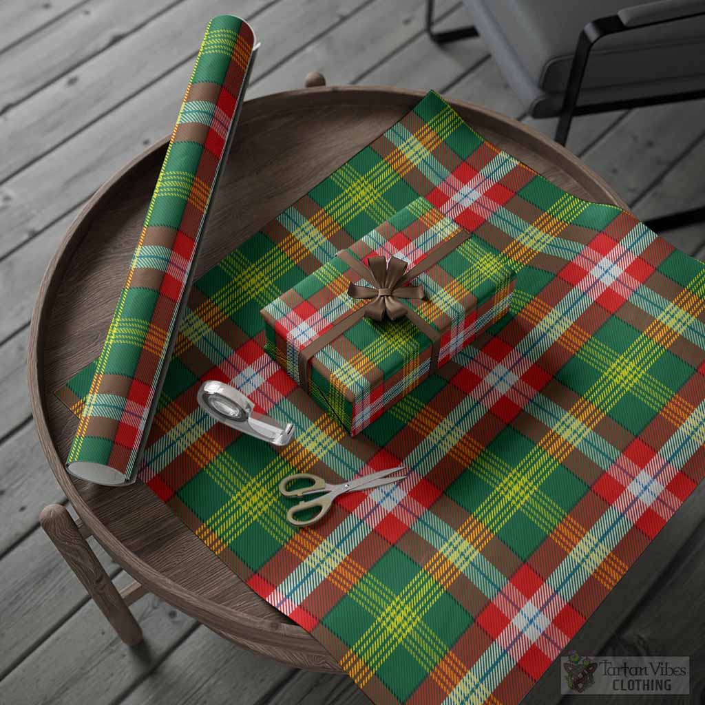 Northwest Territories Canada Classic Tartan Wrapping Paper, Classic Scottish Plaid Gift Wrap