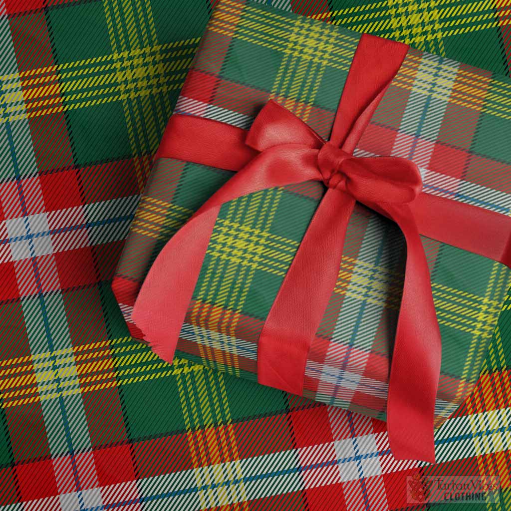 Northwest Territories Canada Classic Tartan Wrapping Paper, Classic Scottish Plaid Gift Wrap