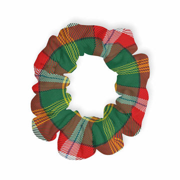 Northwest Territories Canada Tartan Hair Scrunchie