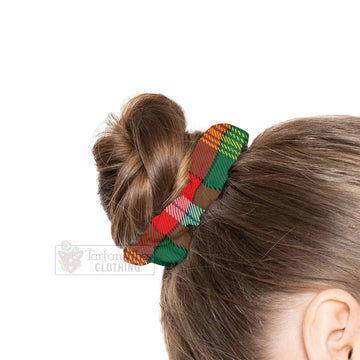 Northwest Territories Canada Tartan Hair Scrunchie