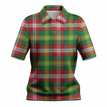 Northwest Territories Canada Tartan Women’s Polo Sweater Top