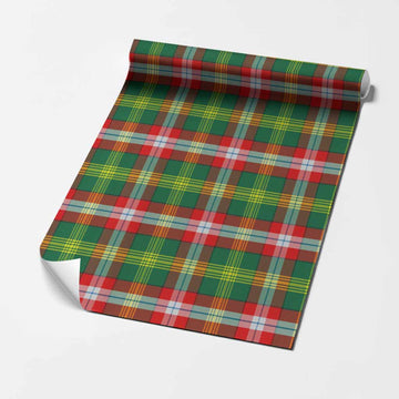 Northwest Territories Canada Tartan Wrapping Paper