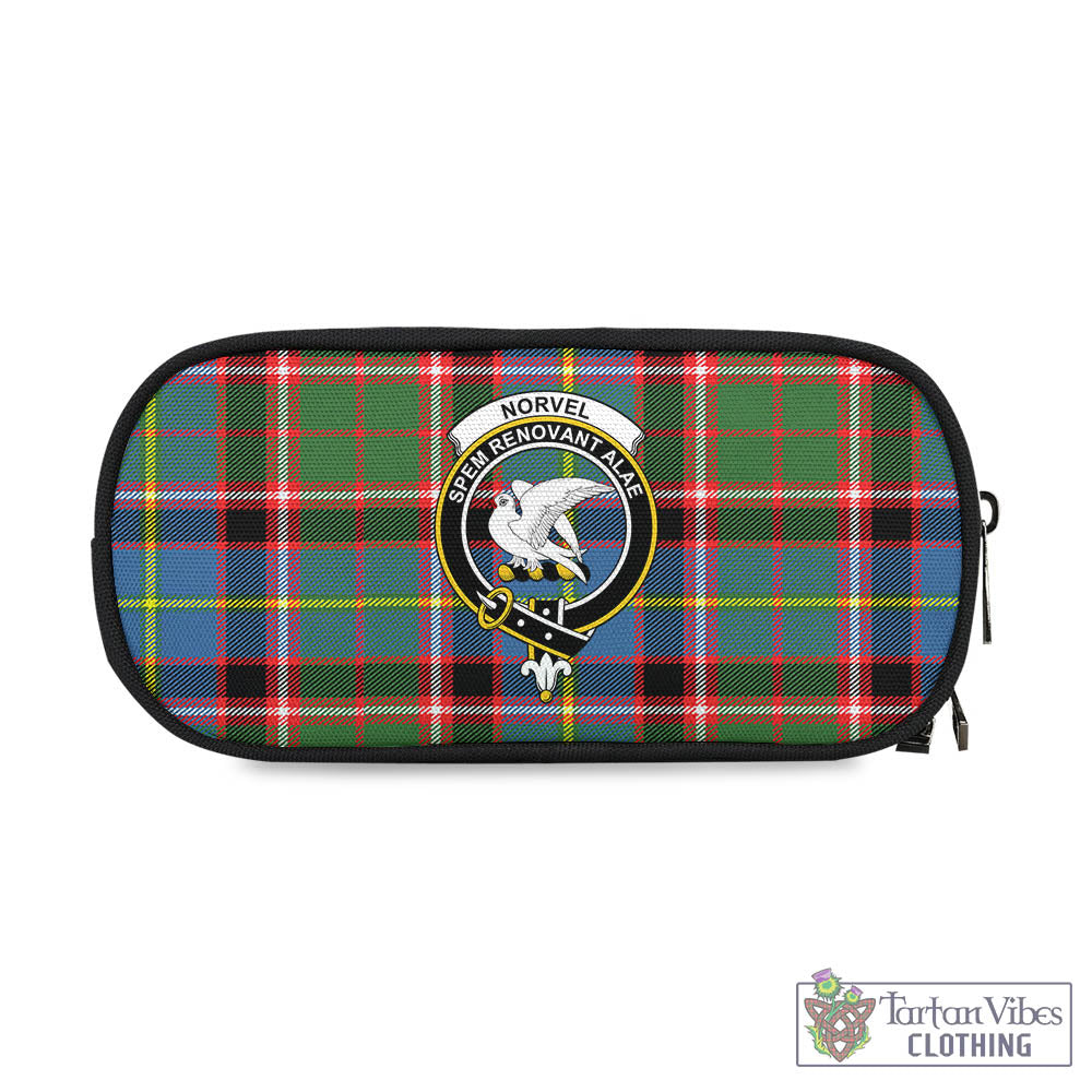 Norvel Tartan Pen and Pencil Case with Family Crest One Size 4.13*8.74 inch - Tartan Vibes Clothing