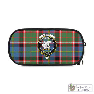 Norvel Tartan Pen and Pencil Case with Family Crest One Size 4.13*8.74 inch - Tartan Vibes Clothing