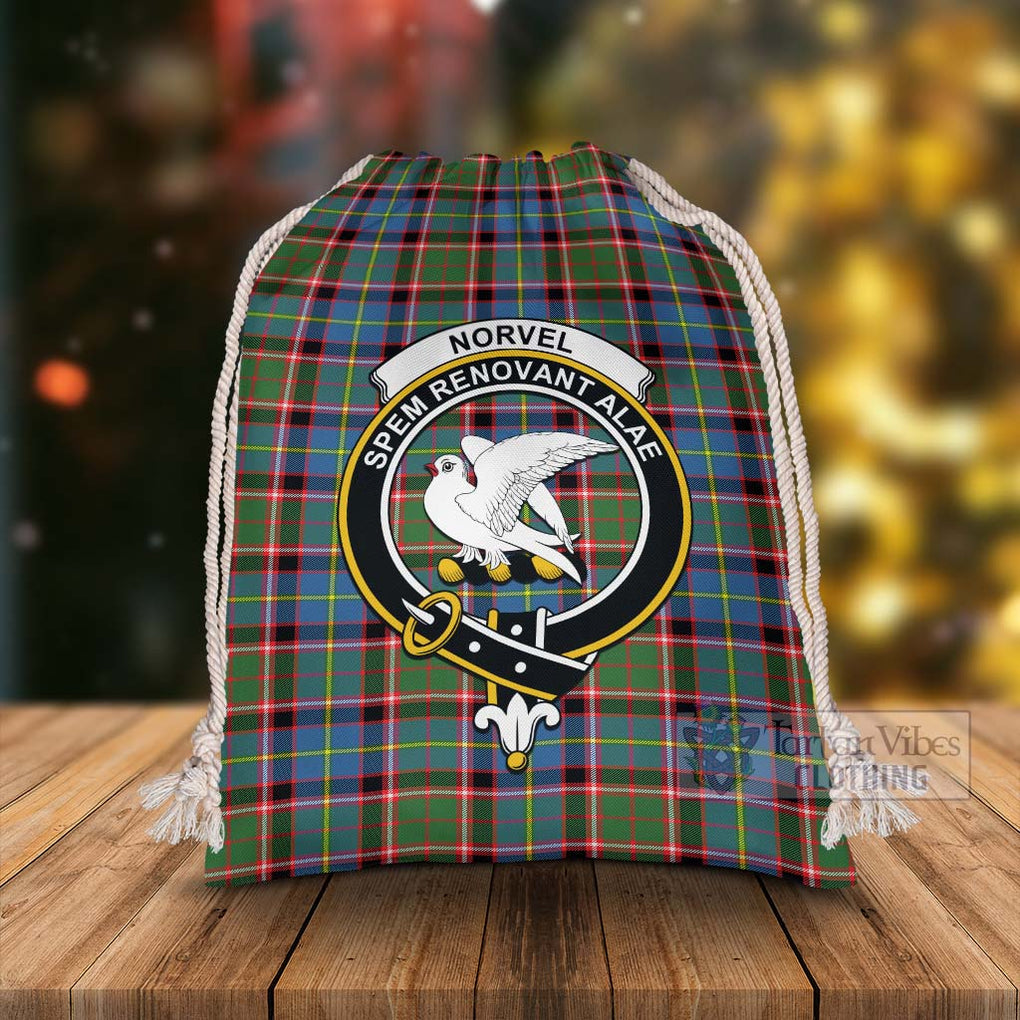 Norvel Tartan Christmas Santa's Bag with Family Crest - Tartan Vibes Clothing