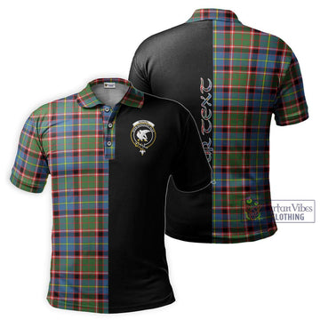 Norvel Tartan Polo Shirt with Family Crest and Half Of Me Style Kid - Tartan Vibes Clothing