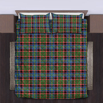 Norvel Tartan Quilt Bed Set King - Tartan Vibes Clothing