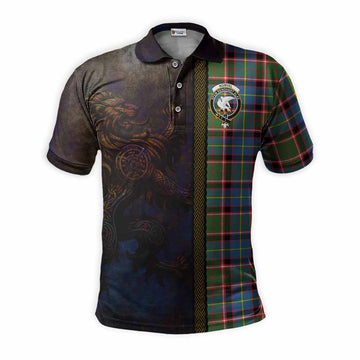 Norvel Tartan Family Crest Polo Shirt Alba Gu Brath Be Brave Lion Ancient Style Kid - Tartan Vibes Clothing