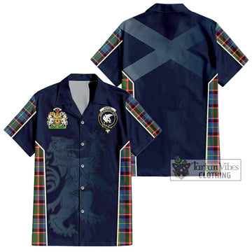 Norvel Tartan Hawaiian Shirt with Family Crest and Lion Rampant Vibes Sport Style Kid - Tartan Vibes Clothing