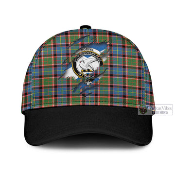 Norvel Tartan Classic Cap with Family Crest In Me Style