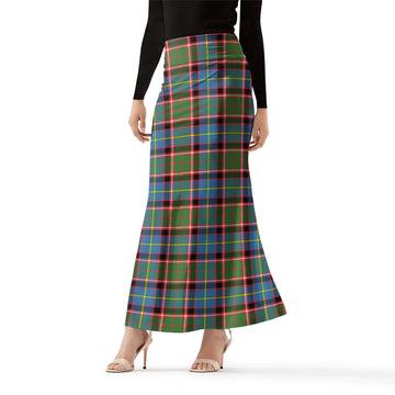 Norvel Tartan Womens Full Length Skirt