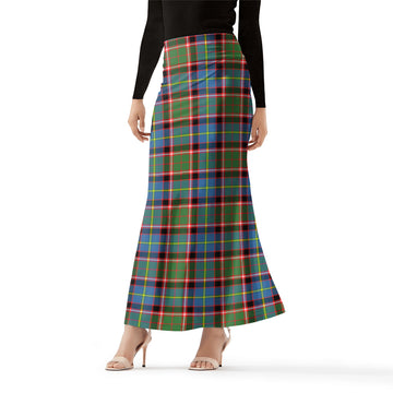 Norvel Tartan Womens Full Length Skirt Female - Tartan Vibes Clothing