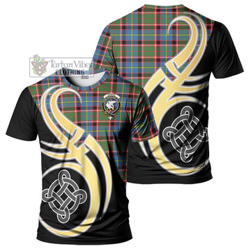 Norvel Tartan T-Shirt with Family Crest and Celtic Symbol Style Kid's Shirt - Tartan Vibes Clothing