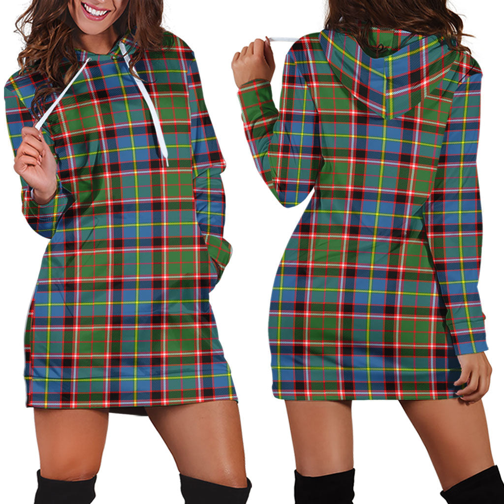 Norvel Tartan Hoodie Dress - Tartan Vibes Clothing