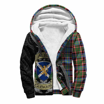 Norvel Tartan Family Crest Sherpa Hoodie Lion Rampant Royal Thistle Shield Celtic Inspired Unisex S - Tartan Vibes Clothing