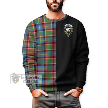 Norvel Tartan Sweatshirt with Family Crest and Half Of Me Style Unisex - Tartan Vibes Clothing