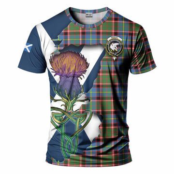 Norvel Tartan Family Crest T-Shirt Scottish Thistle Celtic Inspired Kid's Shirt - Tartan Vibes Clothing