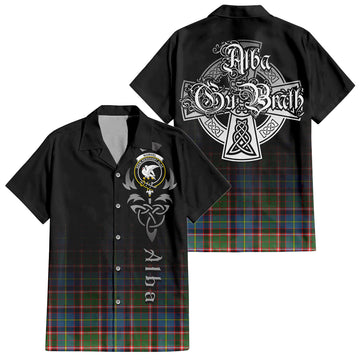 Norvel Tartan Hawaiian Shirt Shirt Featuring Alba Gu Brath Family Crest Celtic Inspired Kid - Tartan Vibes Clothing