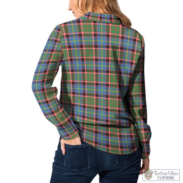 Norvel Tartan Women's Casual Shirt Female - Tartan Vibes Clothing