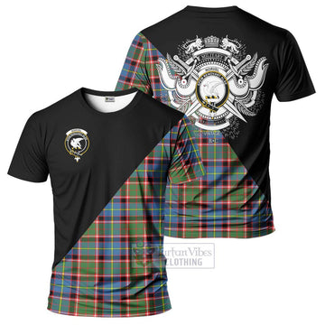 Norvel Tartan T-Shirt with Family Crest and Military Logo Style Kid's Shirt - Tartan Vibes Clothing