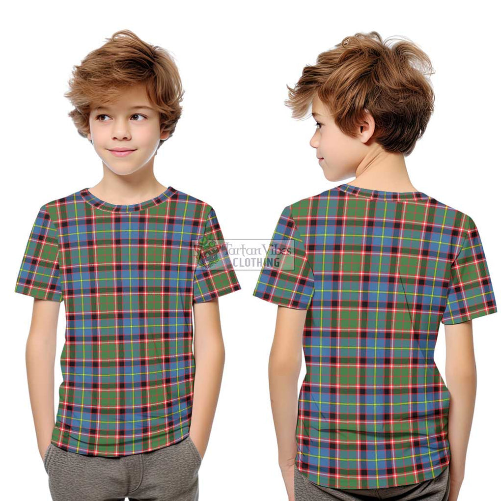 Norvel Tartan Kid T-Shirt Youth XL Size14 - Tartan Vibes Clothing