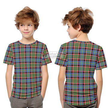 Norvel Tartan Kid T-Shirt Youth XL Size14 - Tartan Vibes Clothing