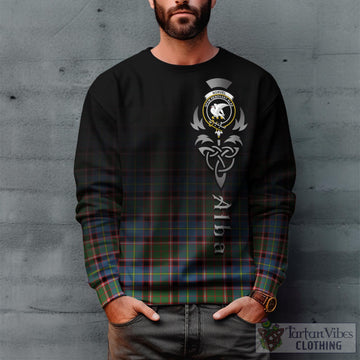 Norvel Tartan Sweatshirt Featuring Alba Gu Brath Family Crest Celtic Inspired Unisex - Tartan Vibes Clothing