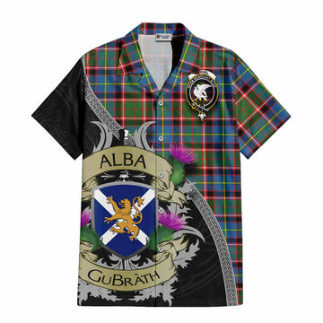 Norvel Tartan Family Crest Hawaiian Shirt Lion Rampant Royal Thistle Shield Celtic Inspired Kid - Tartan Vibes Clothing