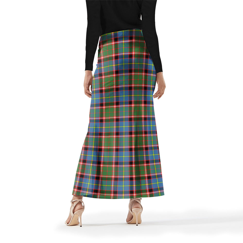 Norvel Tartan Womens Full Length Skirt - Tartan Vibes Clothing
