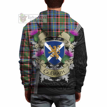 Norvel Tartan Family Crest Hoodie Lion Rampant Royal Thistle Shield Celtic Inspired - Tartan Vibes Clothing