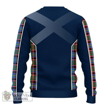 Norvel Tartan Ugly Sweater with Family Crest and Lion Rampant Vibes Sport Style - Tartan Vibes Clothing
