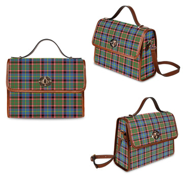 norvel-tartan-leather-strap-waterproof-canvas-bag